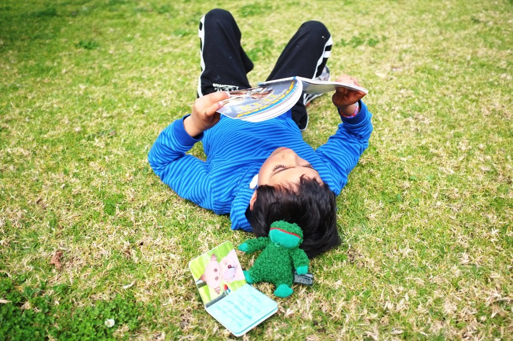 Studying Jedi theory, with a friend.